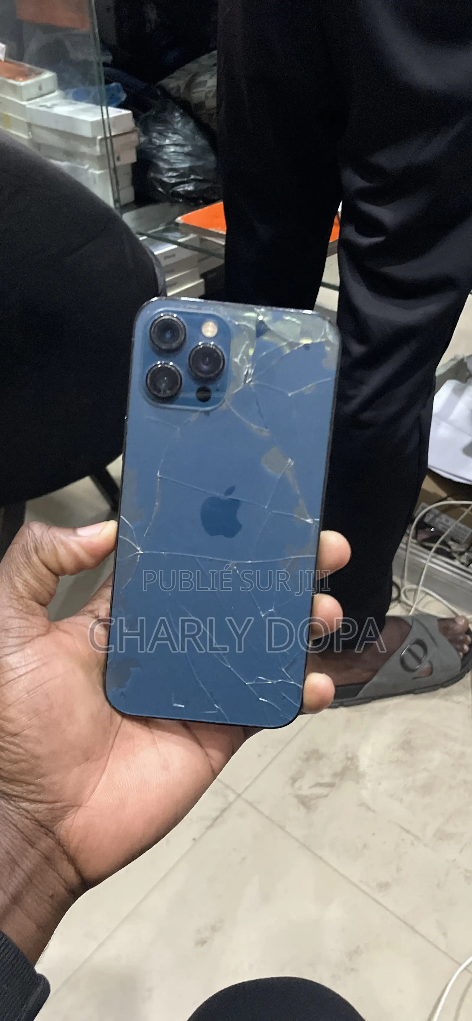 Apple iPhone 12 Pro Max 128 GB Bleu