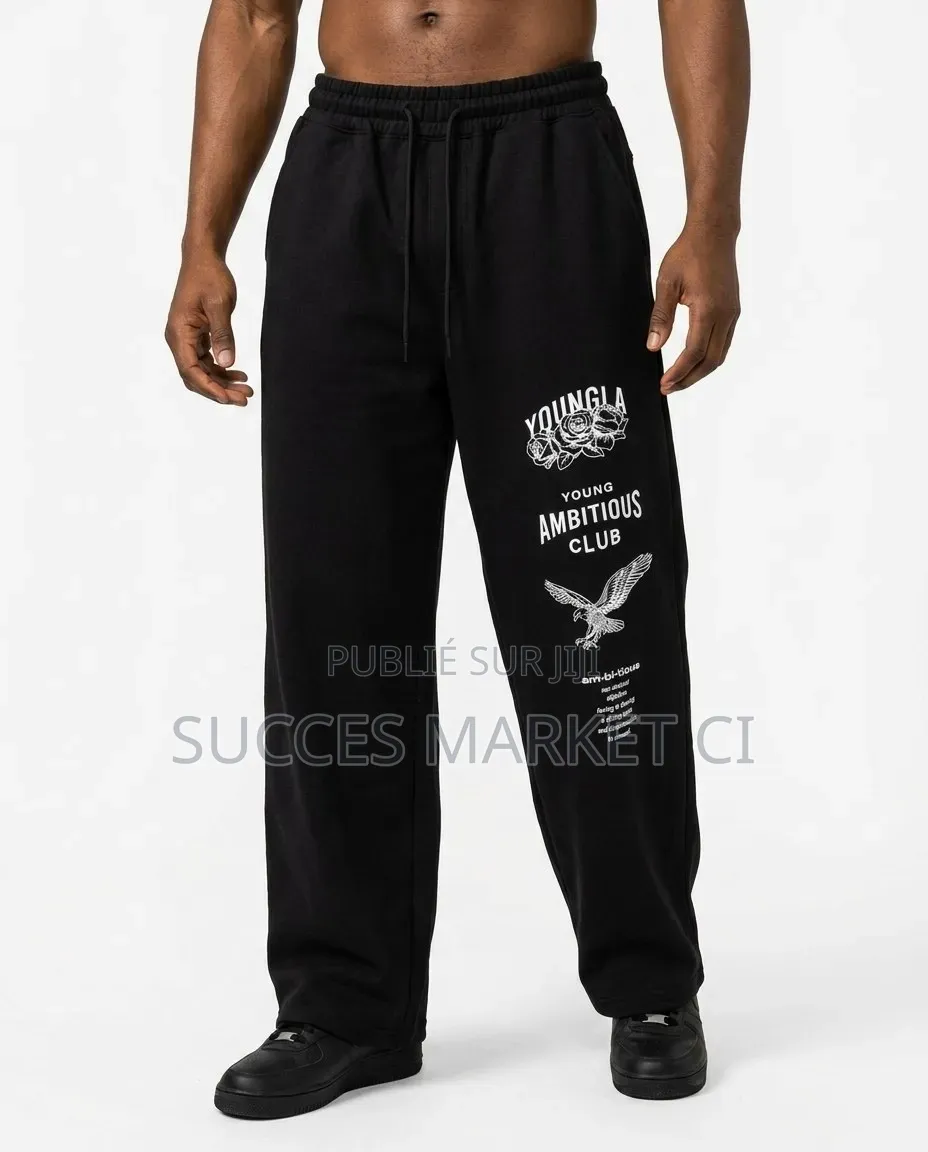 Pantalon Jogger Noir YoungLA – The Immortal