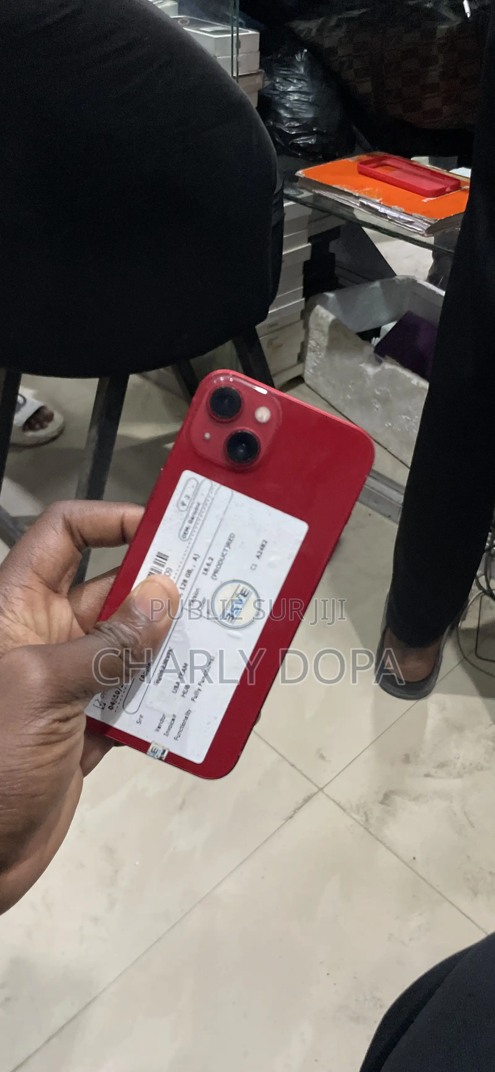 Apple iPhone 13 128 GB Rouge
