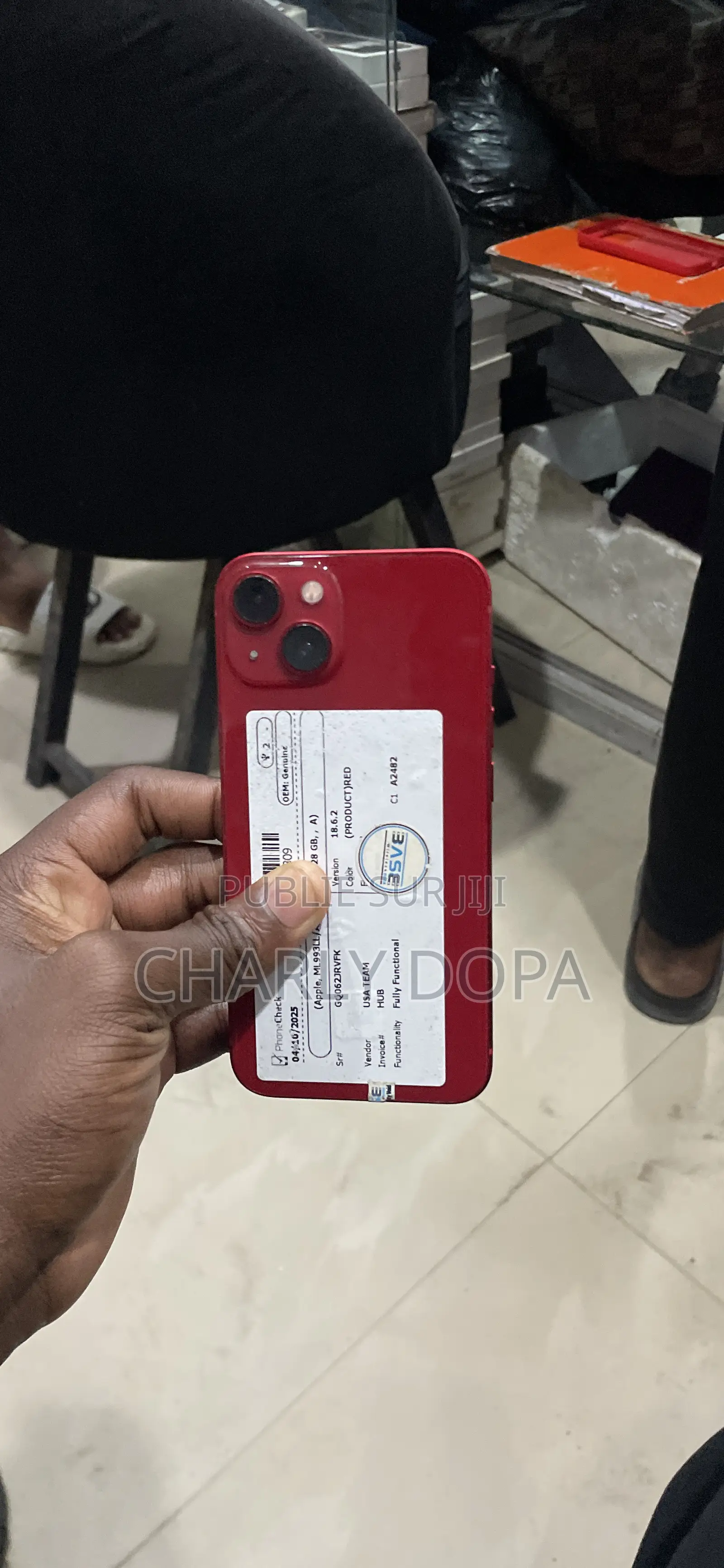 Apple iPhone 13 128 GB Rouge