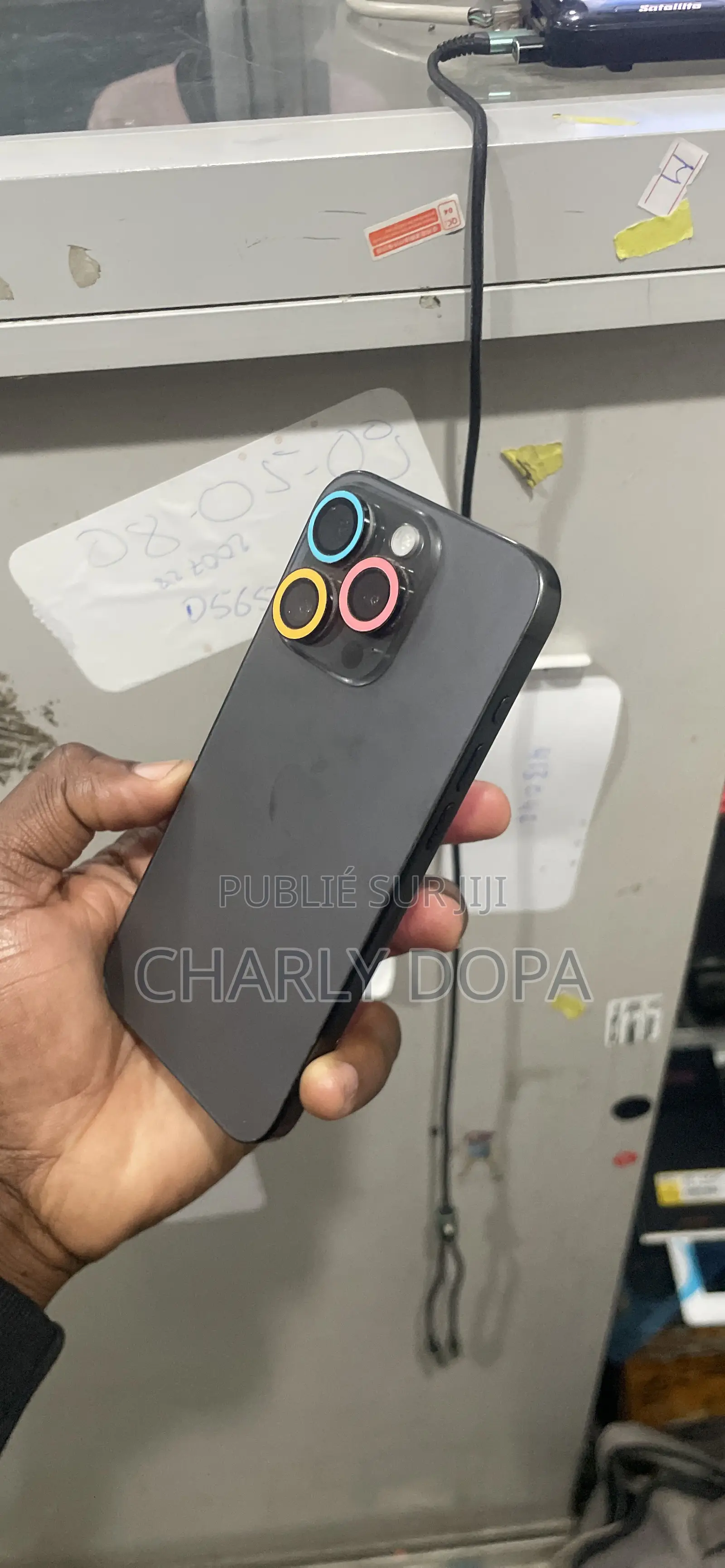 Apple iPhone 15 Pro 128 GB Noir