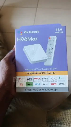 Box TV Android H96max