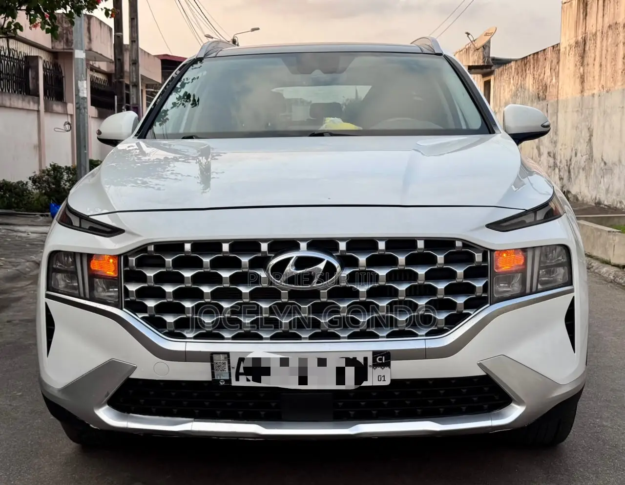 Hyundai Santa Fe 2022 Blanc