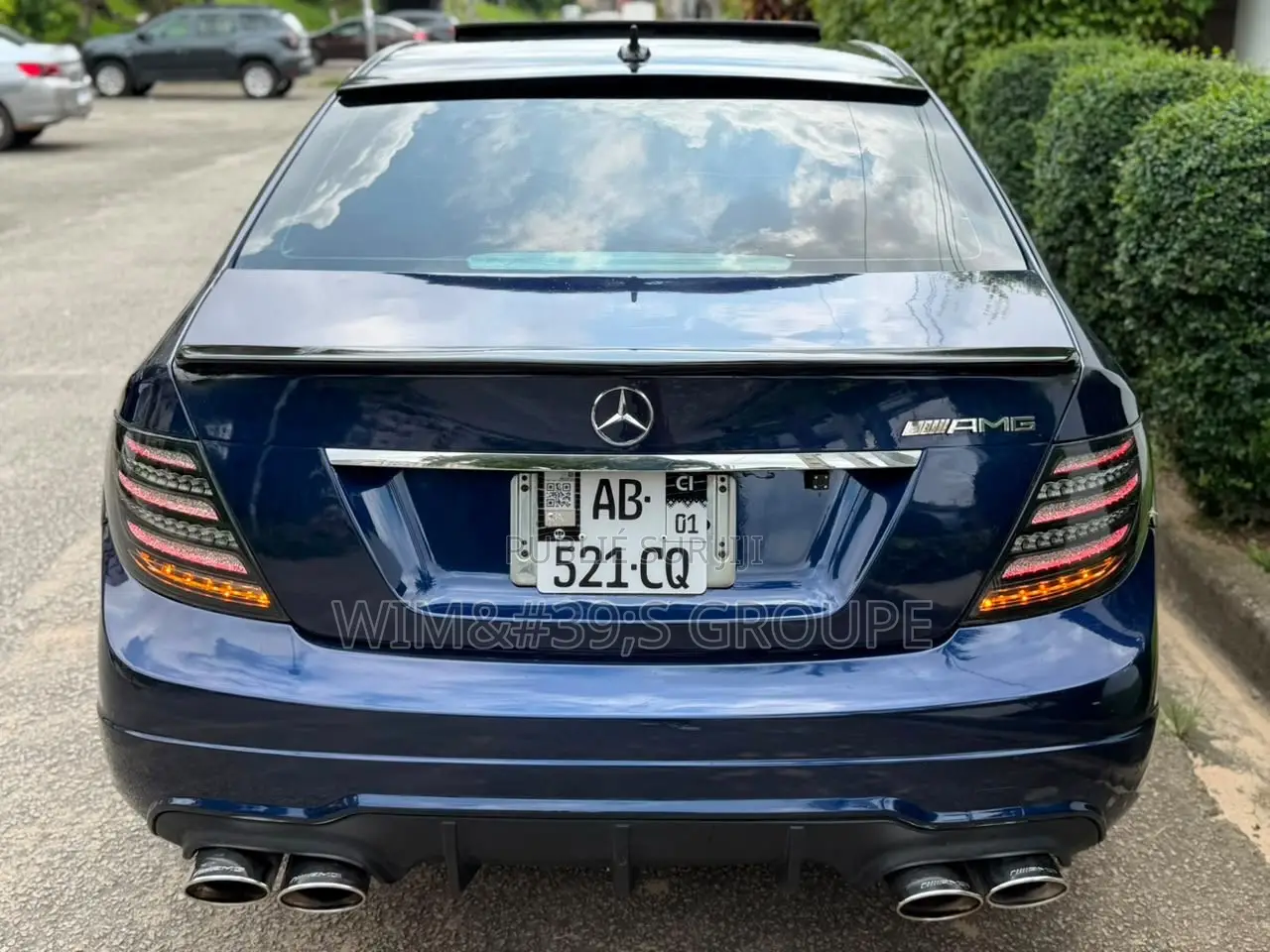 Mercedes-Benz C300 Sport 4Matic Sedan AWD (3.5L 6cyl 7A) 2013 Bleu