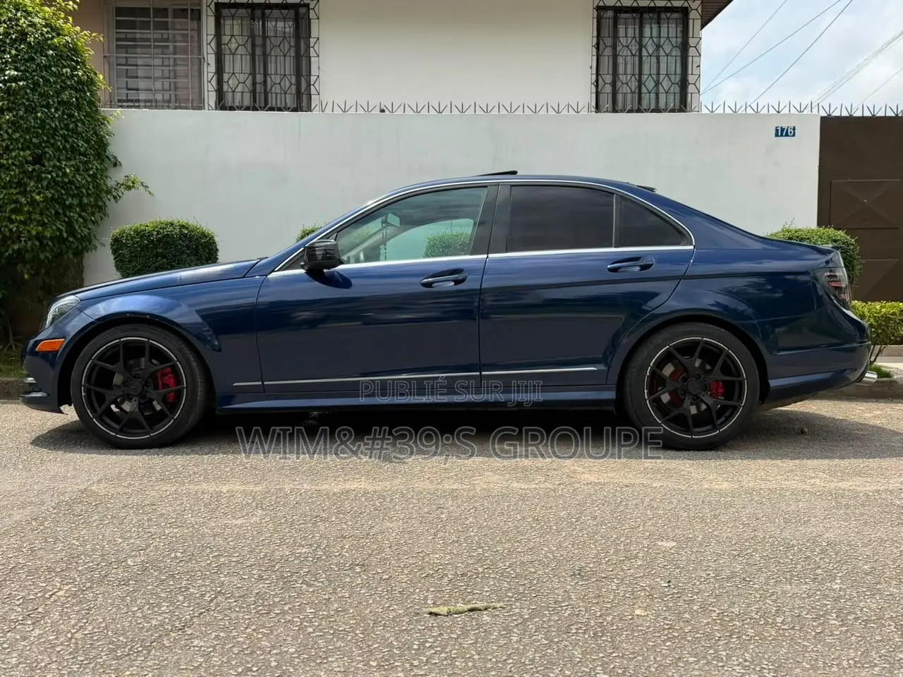 Mercedes-Benz C300 Sport 4Matic Sedan AWD (3.5L 6cyl 7A) 2013 Bleu
