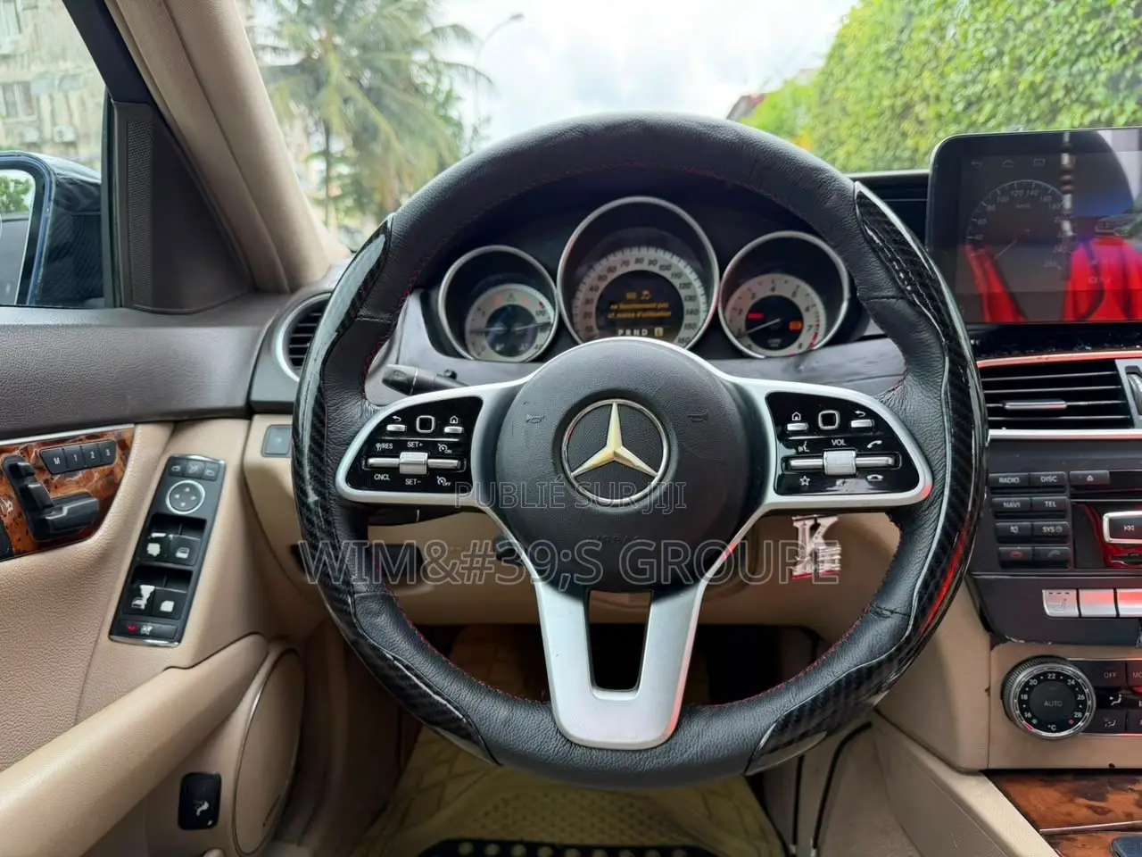 Mercedes-Benz C300 Sport 4Matic Sedan AWD (3.5L 6cyl 7A) 2013 Bleu