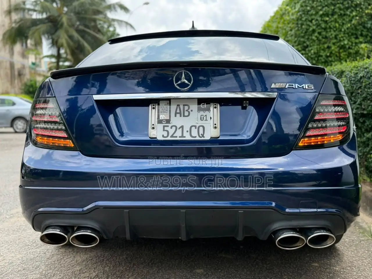 Mercedes-Benz C300 Sport 4Matic Sedan AWD (3.5L 6cyl 7A) 2013 Bleu