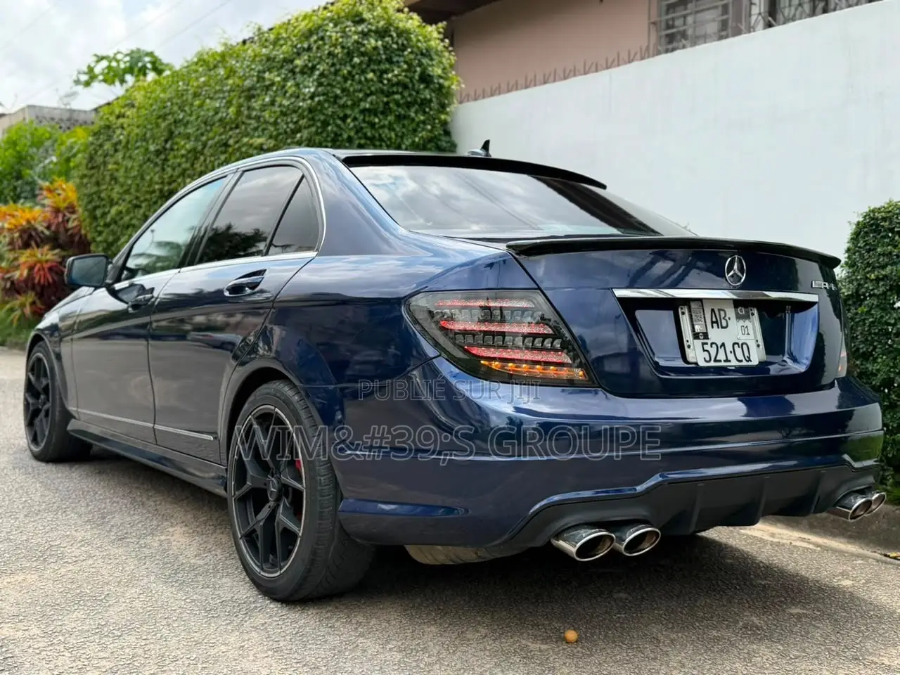 Mercedes-Benz C300 Sport 4Matic Sedan AWD (3.5L 6cyl 7A) 2013 Bleu