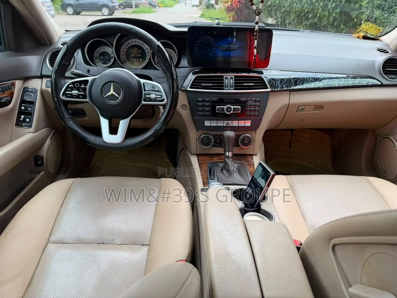 Mercedes-Benz C300 Sport 4Matic Sedan AWD (3.5L 6cyl 7A) 2013 Bleu