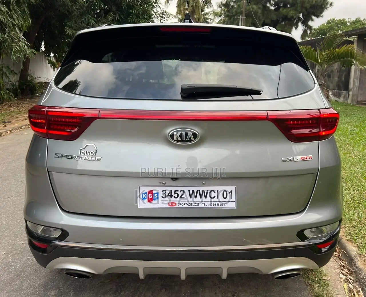 Kia Sportage SX Turbo 2021 Gris