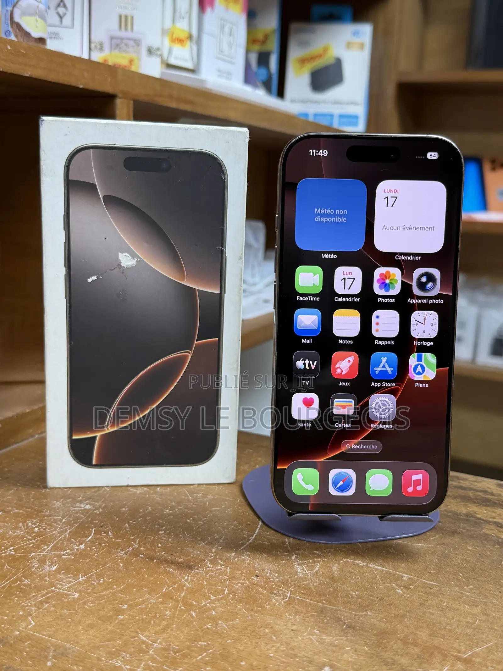 Apple iPhone 16 Pro 256 GB Doré