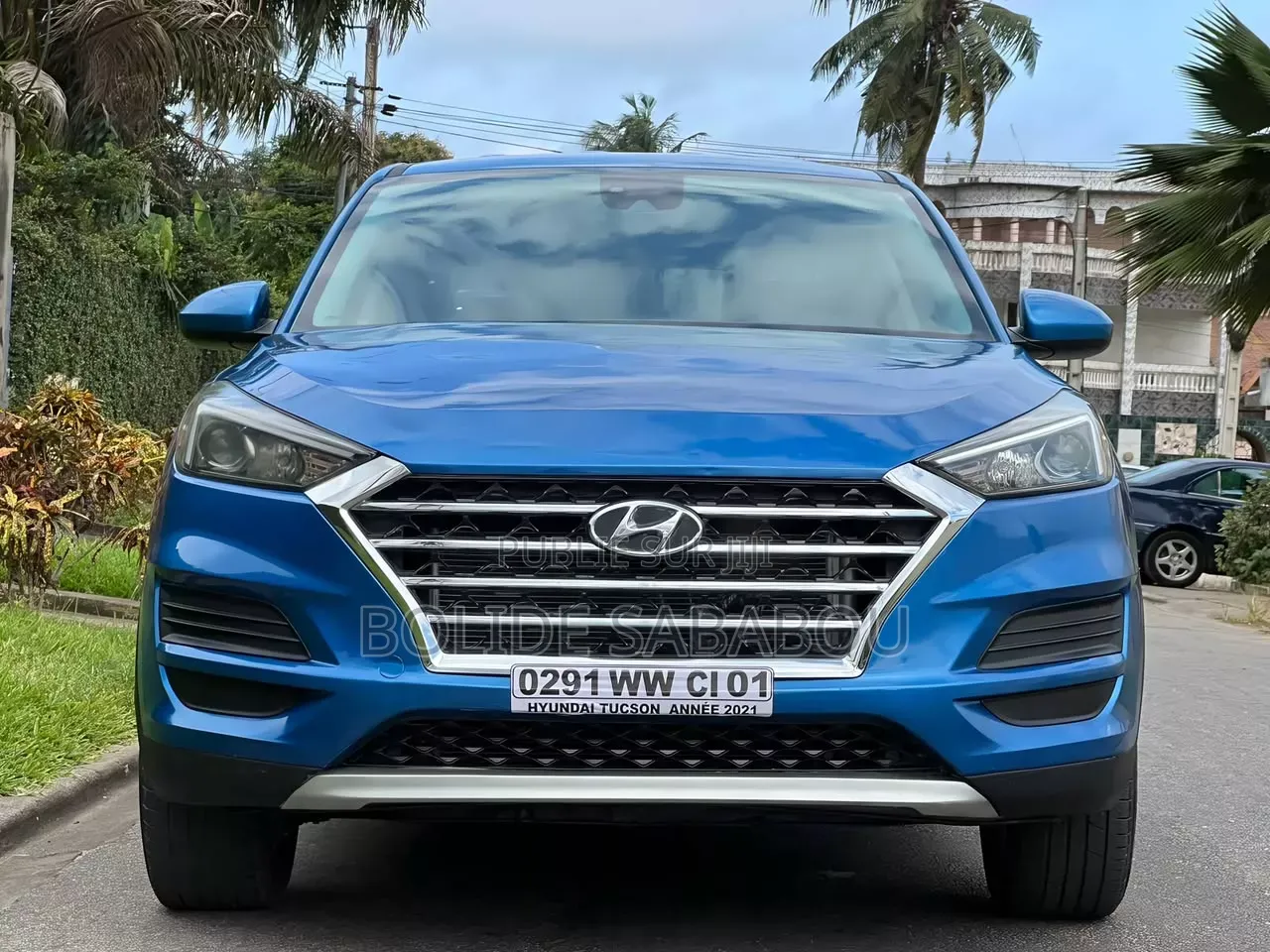 Hyundai Tucson 2021 Bleu