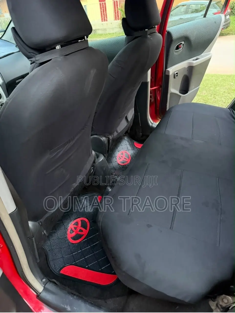 Toyota Yaris 2007 Rouge