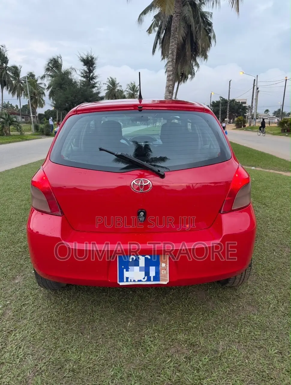Toyota Yaris 2007 Rouge
