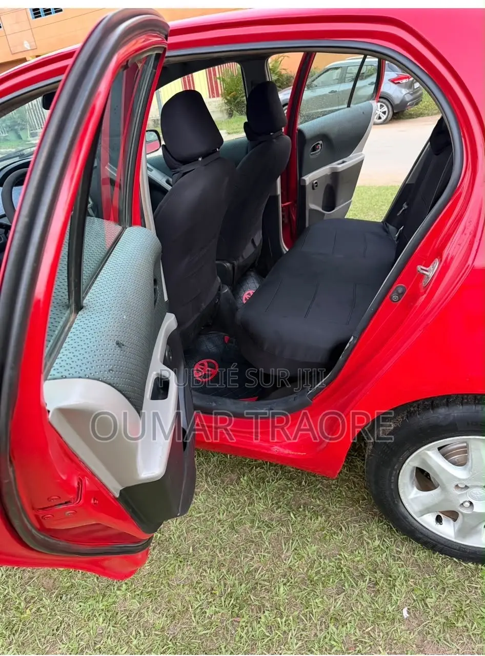 Toyota Yaris 2007 Rouge