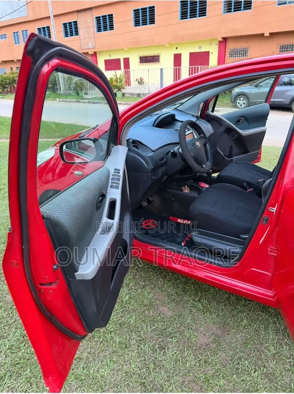 Toyota Yaris 2007 Rouge