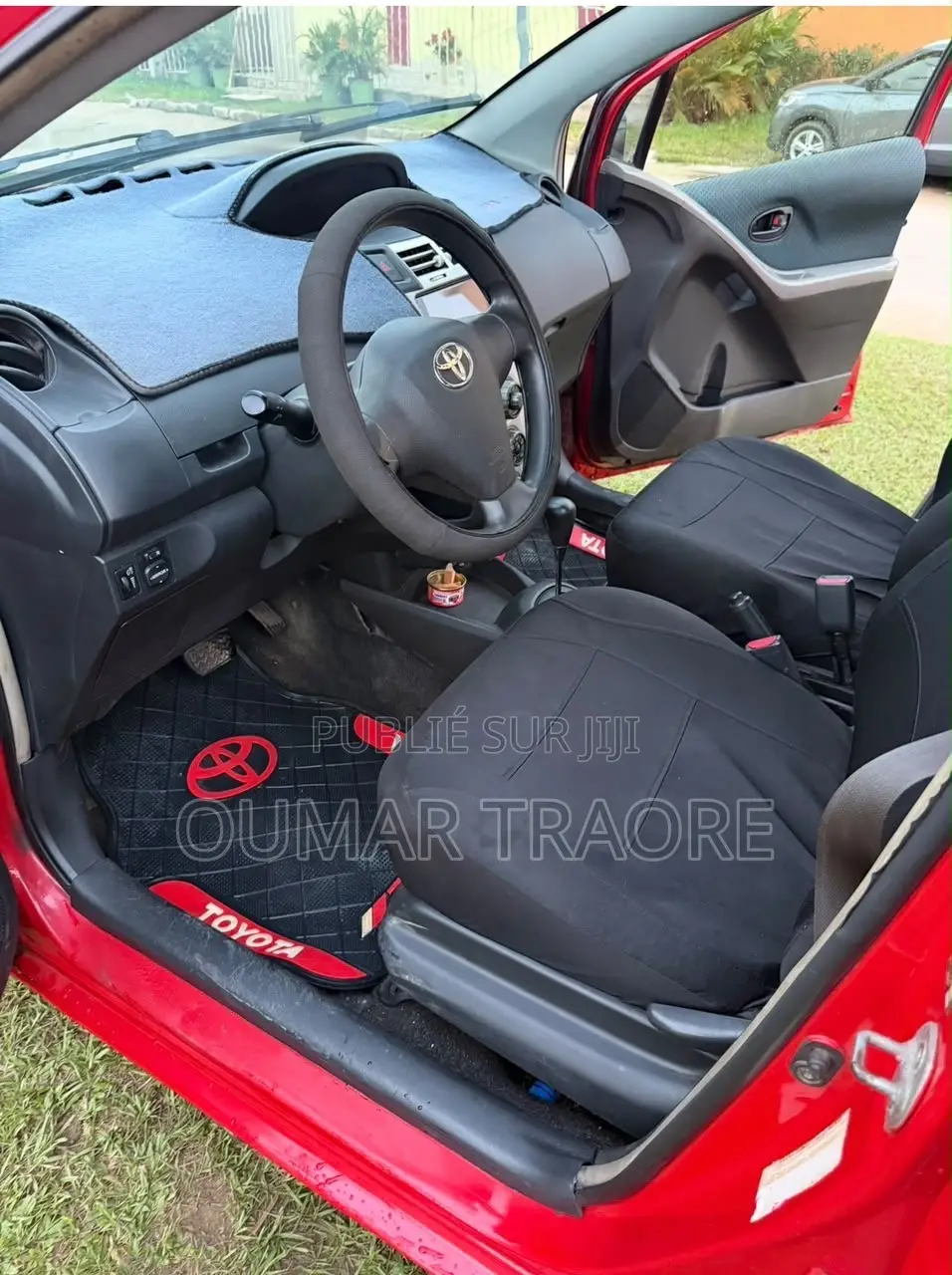 Toyota Yaris 2007 Rouge