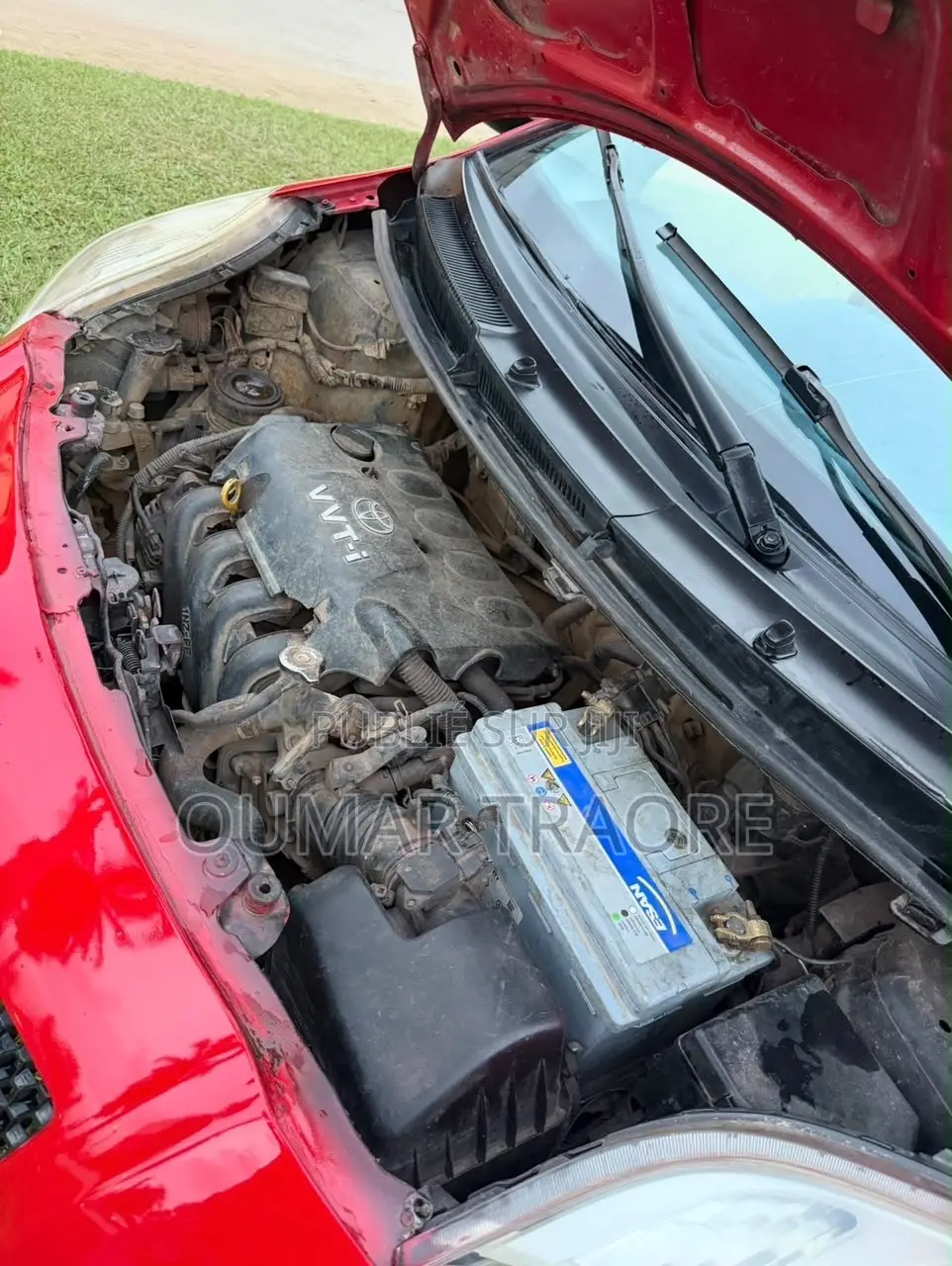 Toyota Yaris 2007 Rouge
