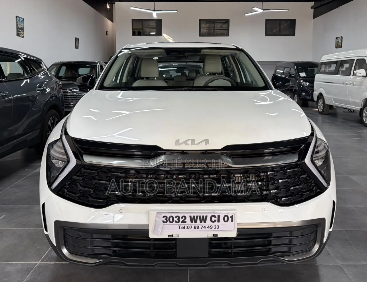Nouveau Kia Sportage 2025 Blanc