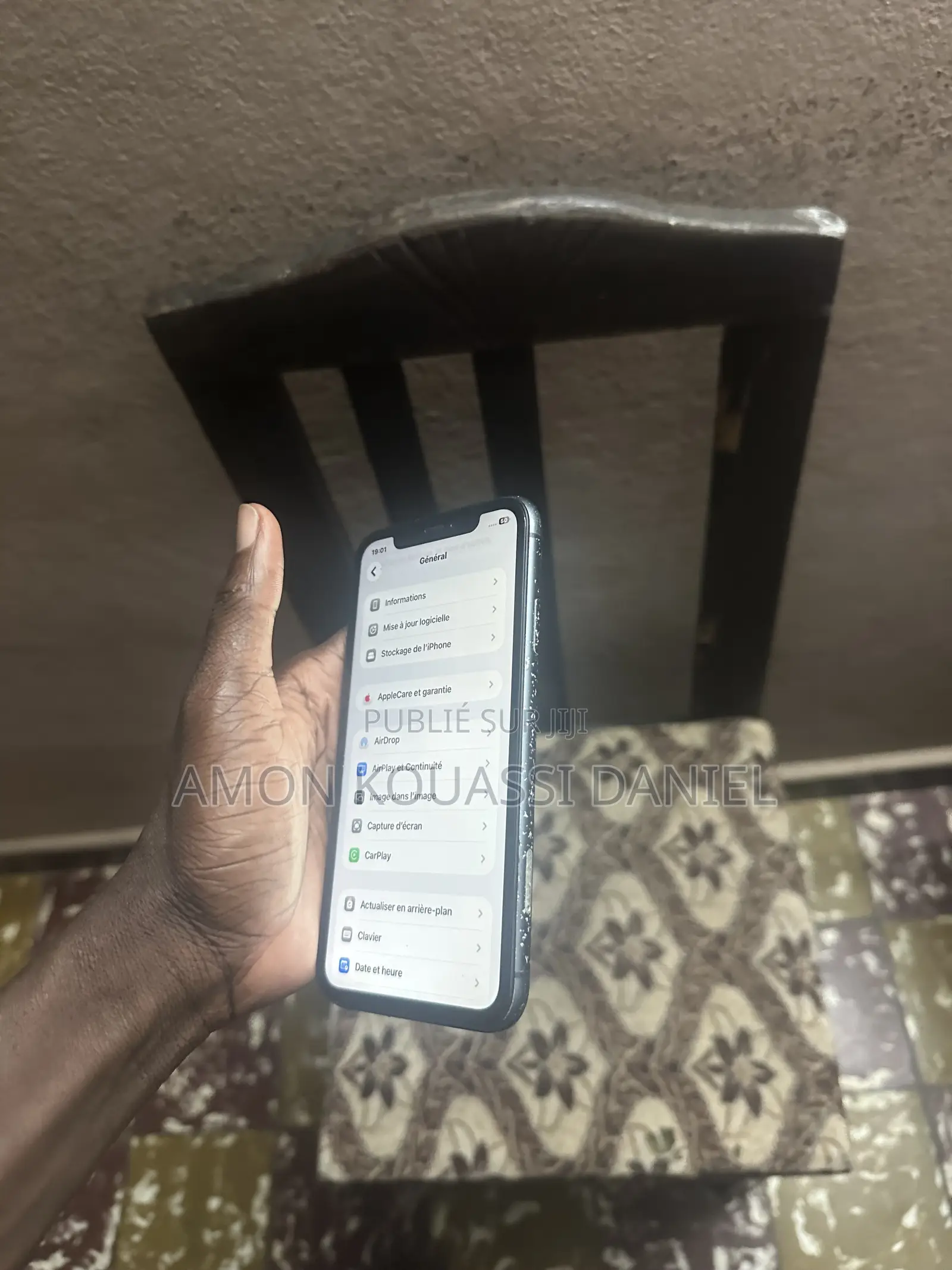 Apple iPhone 11 64 GB Noir