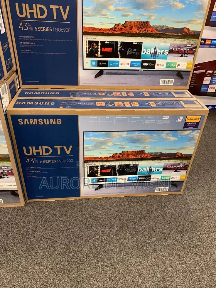 Télévision Samsung Crystal UHD 43’pouces