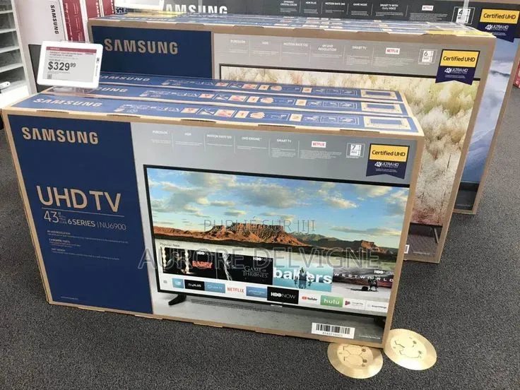 Télévision Samsung Crystal UHD 43’pouces