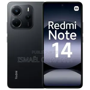 Nouveau Xiaomi Redmi Note 14 4G 128 GB Noir