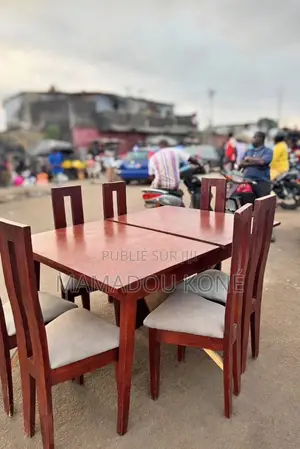 Table a Mangé Plus 06 Chaises