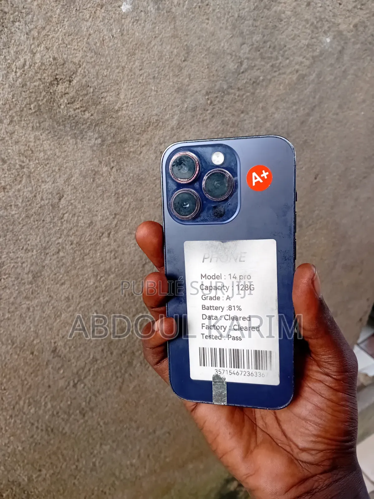 Nouveau Apple iPhone 14 Pro 128 GB Violet