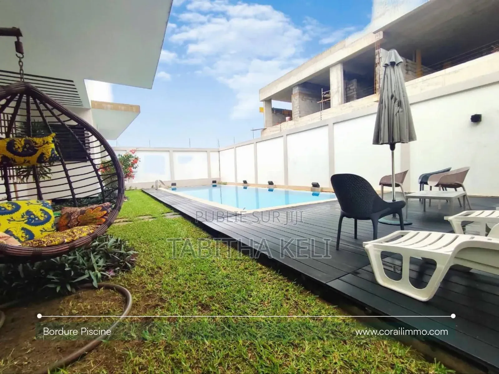 3chbre Appartement dans Cocody à Louer