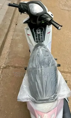 Nouveau TVS Rockz 125 2024 Blanc