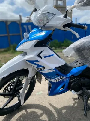 Nouveau TVS Rockz 125 2024 Bleu