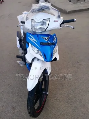 Nouveau TVS Rockz 125 2024 Bleu