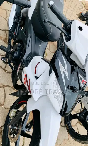 Nouveau TVS Rockz 125 2024 Blanc