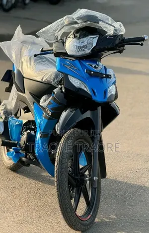 Nouveau TVS Rockz 125 2024 Bleu