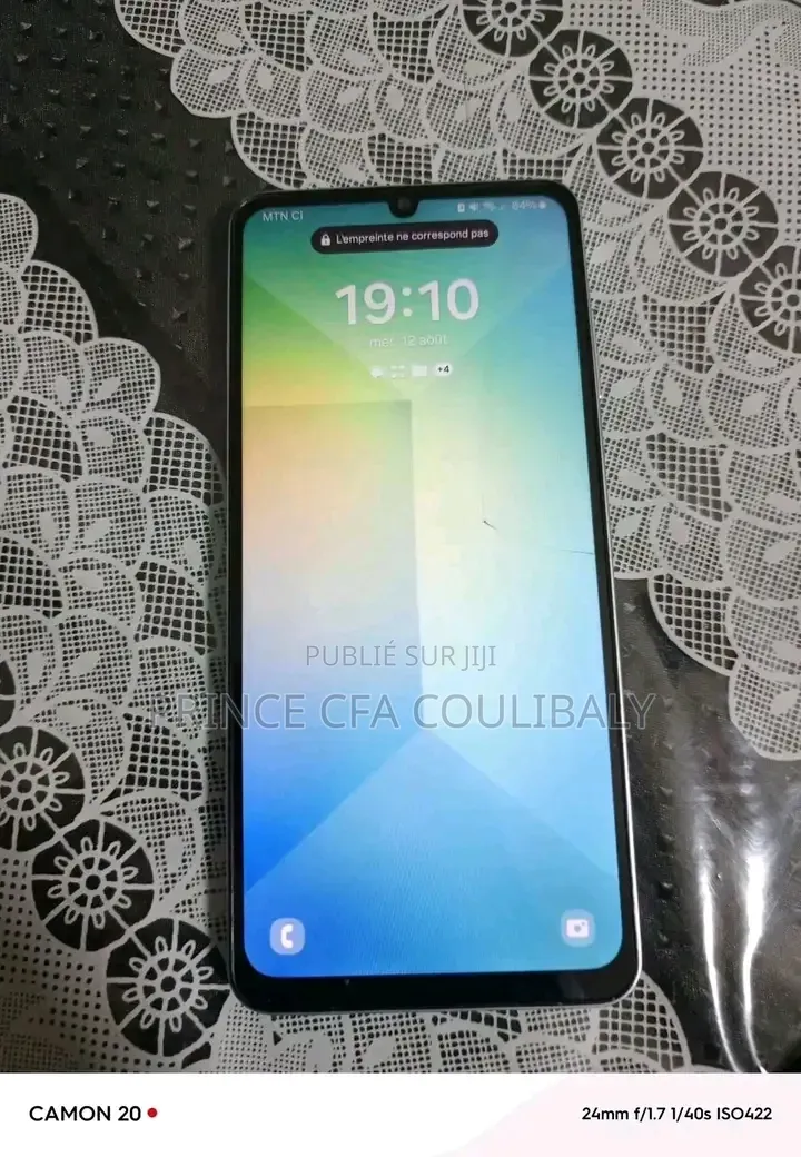 Nouveau Samsung Galaxy A06 128 GB Blanc
