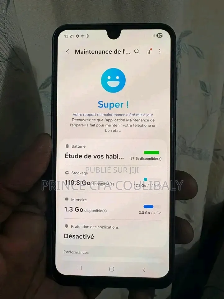 Nouveau Samsung Galaxy A16 128 GB Doré
