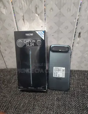 Nouveau Tecno Camon Slim 256 GB Noir