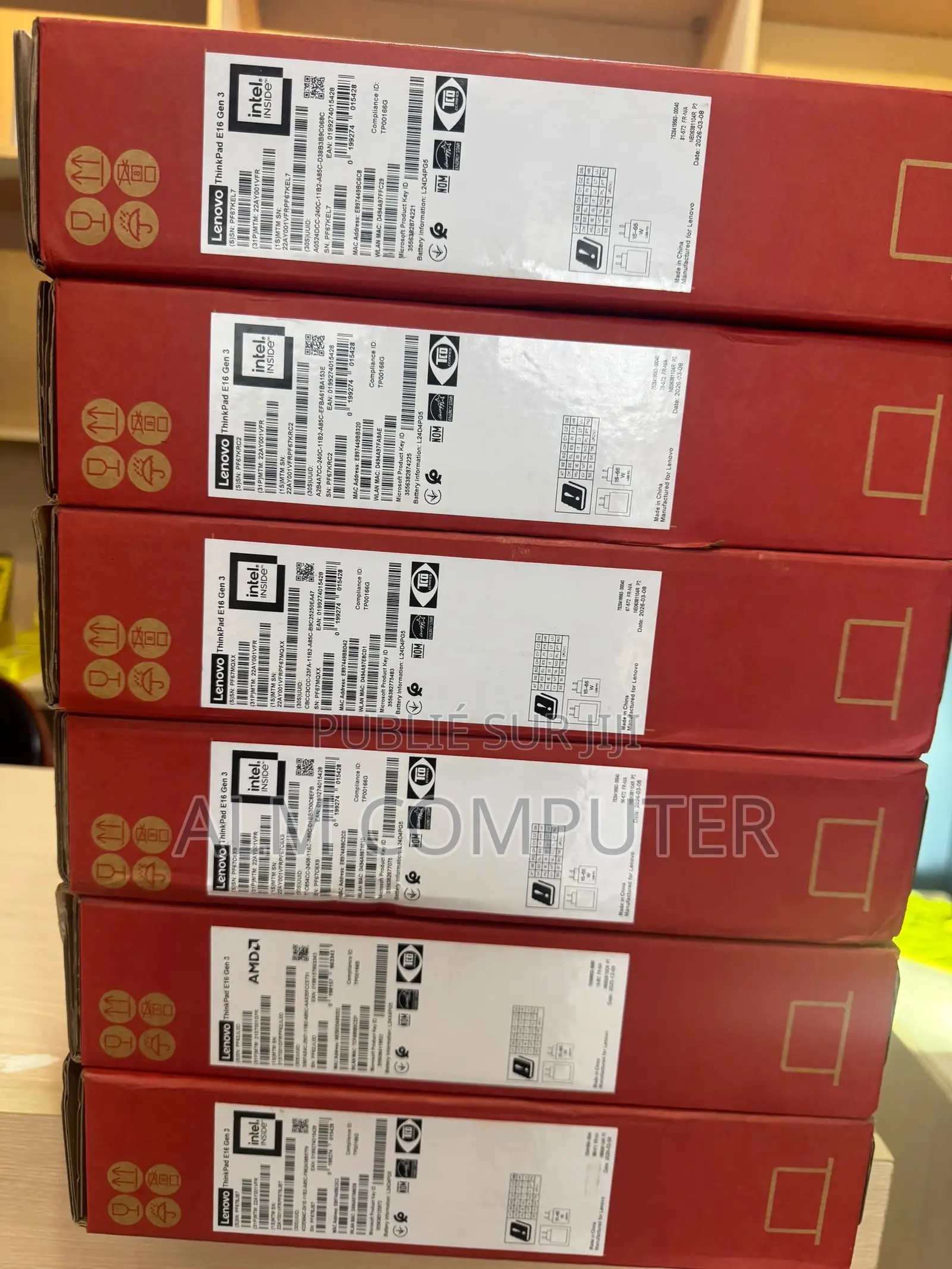 Nouveau Lenovo ThinkPad E16 Gen 3 16GB Intel Core Ultra 5 SSD 512GB