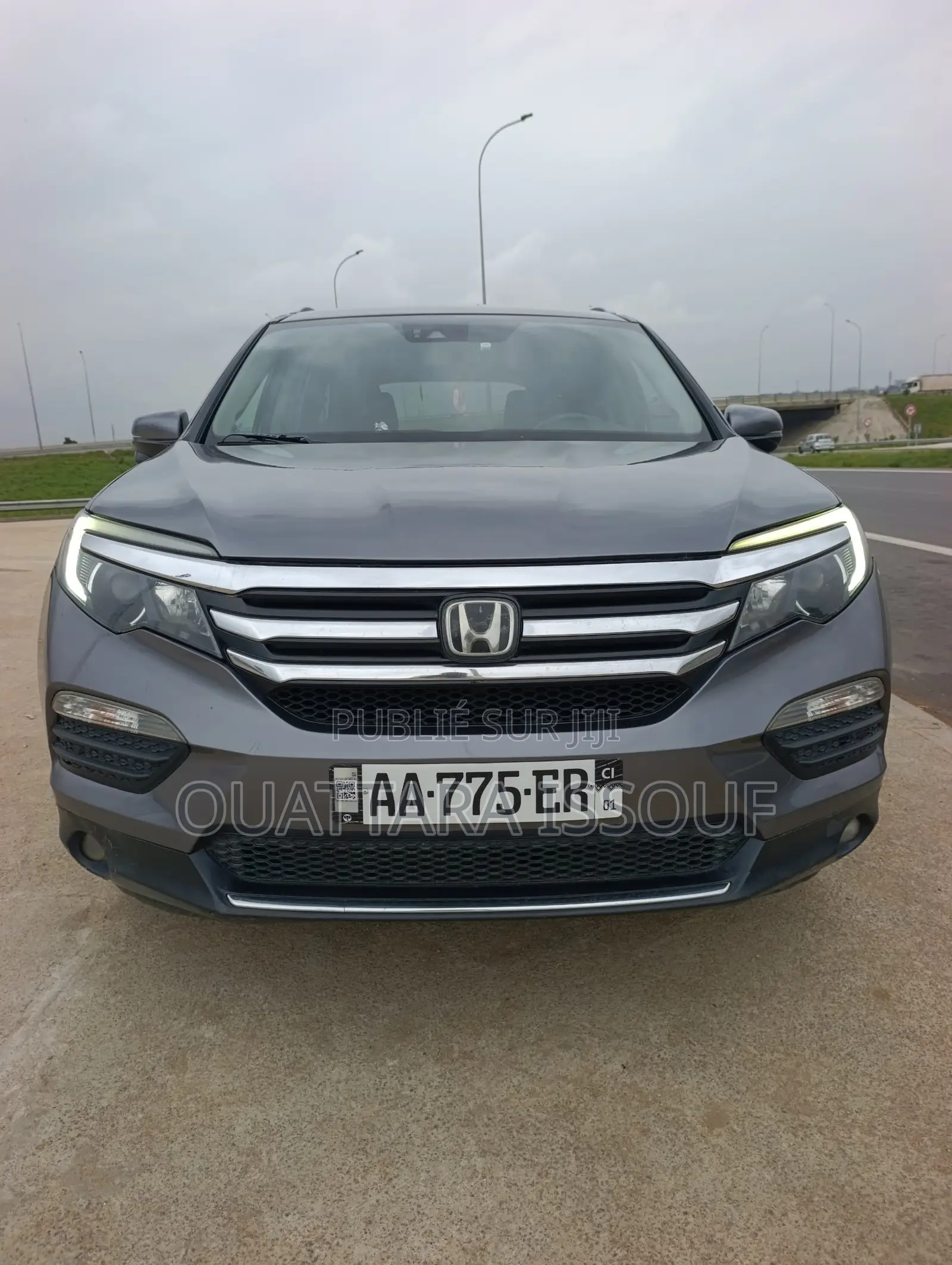 Honda Pilot Elite 4dr AWD (3.5L 6cyl 9A) 2017 Gris