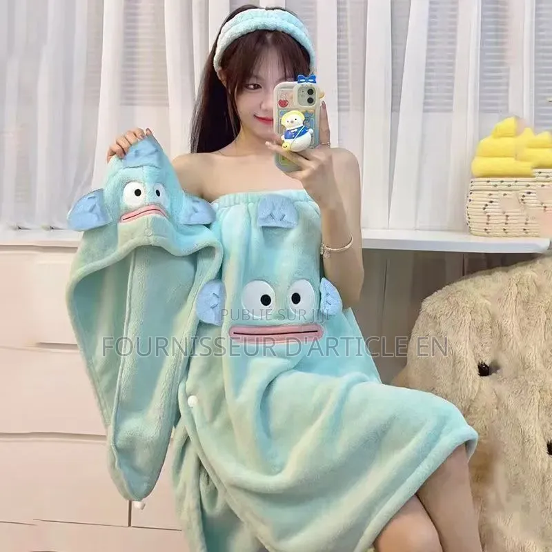 Serviette De Bain Fraise, Grande Serviette