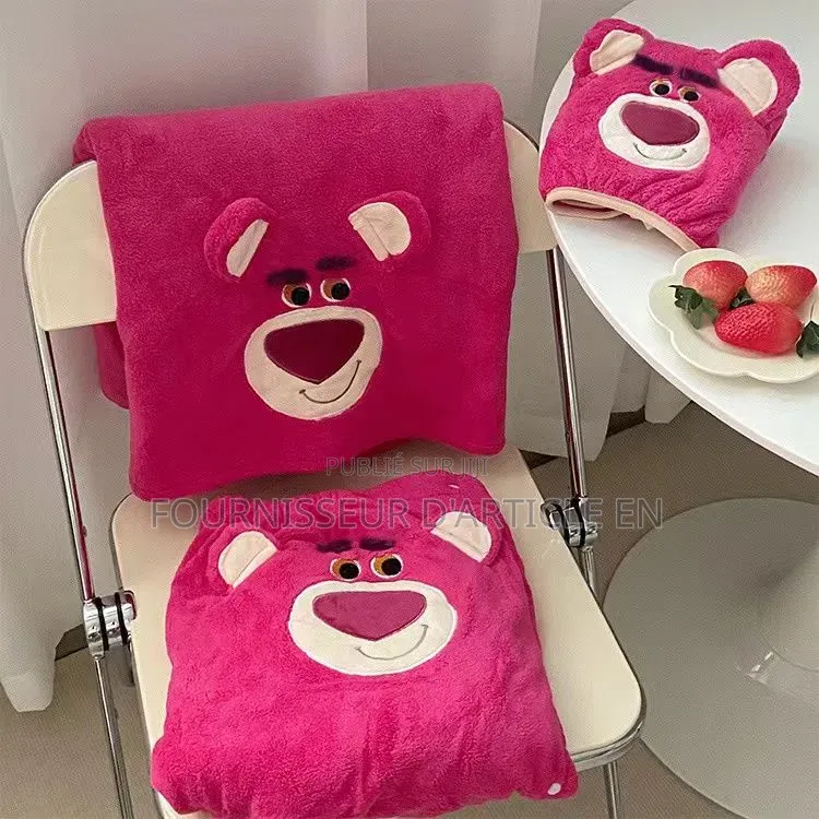 Serviette De Bain Fraise, Grande Serviette