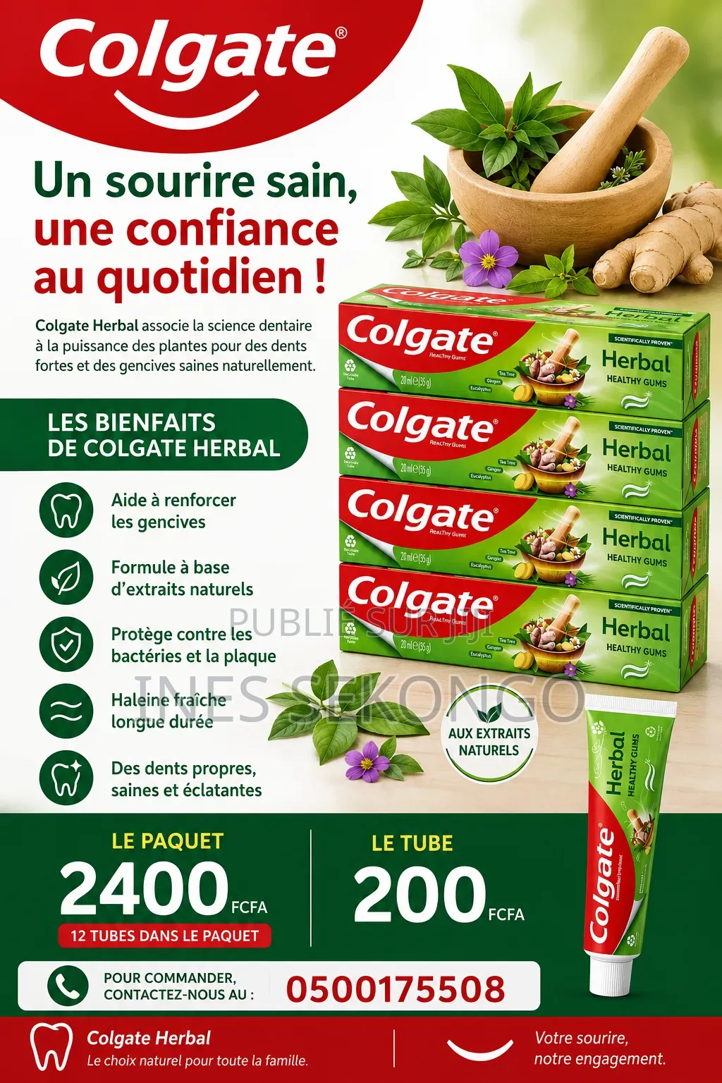 Dentifrices Colgate Idéals Pour Une Utilisation d'Un Mois Parfaits