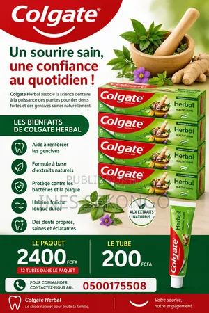 Dentifrices Colgate Idéals Pour Une Utilisation d'Un Mois Parfaits