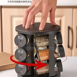 Ensemble De Bocaux À Condiments en Verre Multifonctionnels