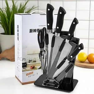 Ensemble Complet De Couteaux De Cuisine