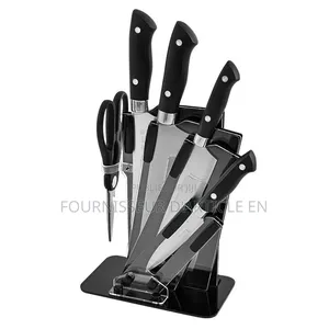 Ensemble Complet De Couteaux De Cuisine