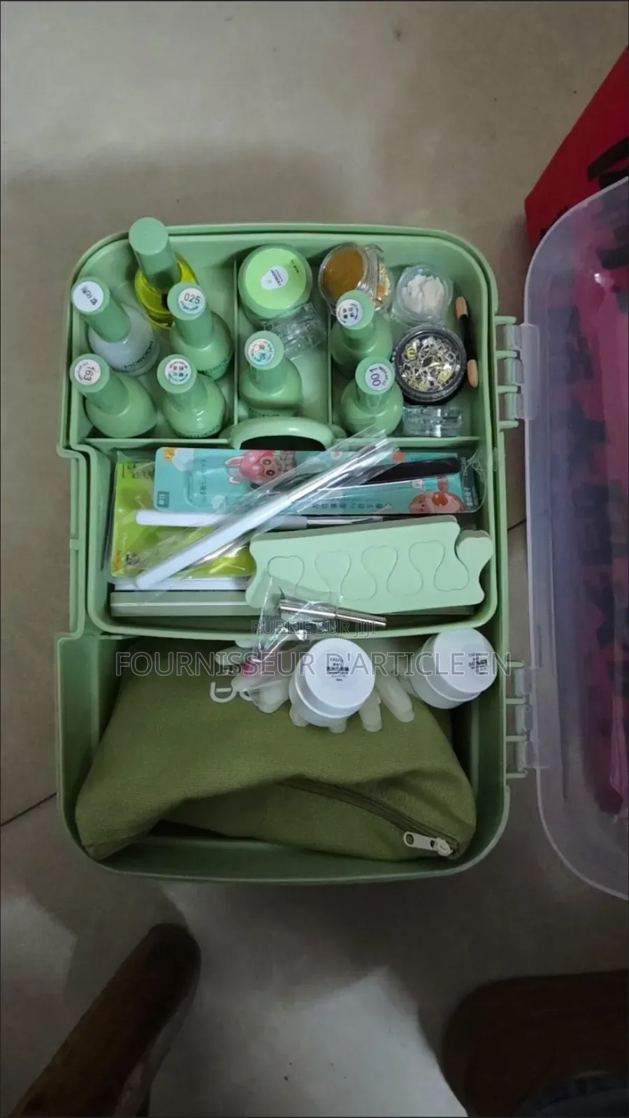 Kit Complet De Nail Art Pour Usage en Salon