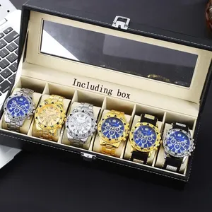 Coffret De Six Montres, Montre De Soirée Tendance Pour Homme