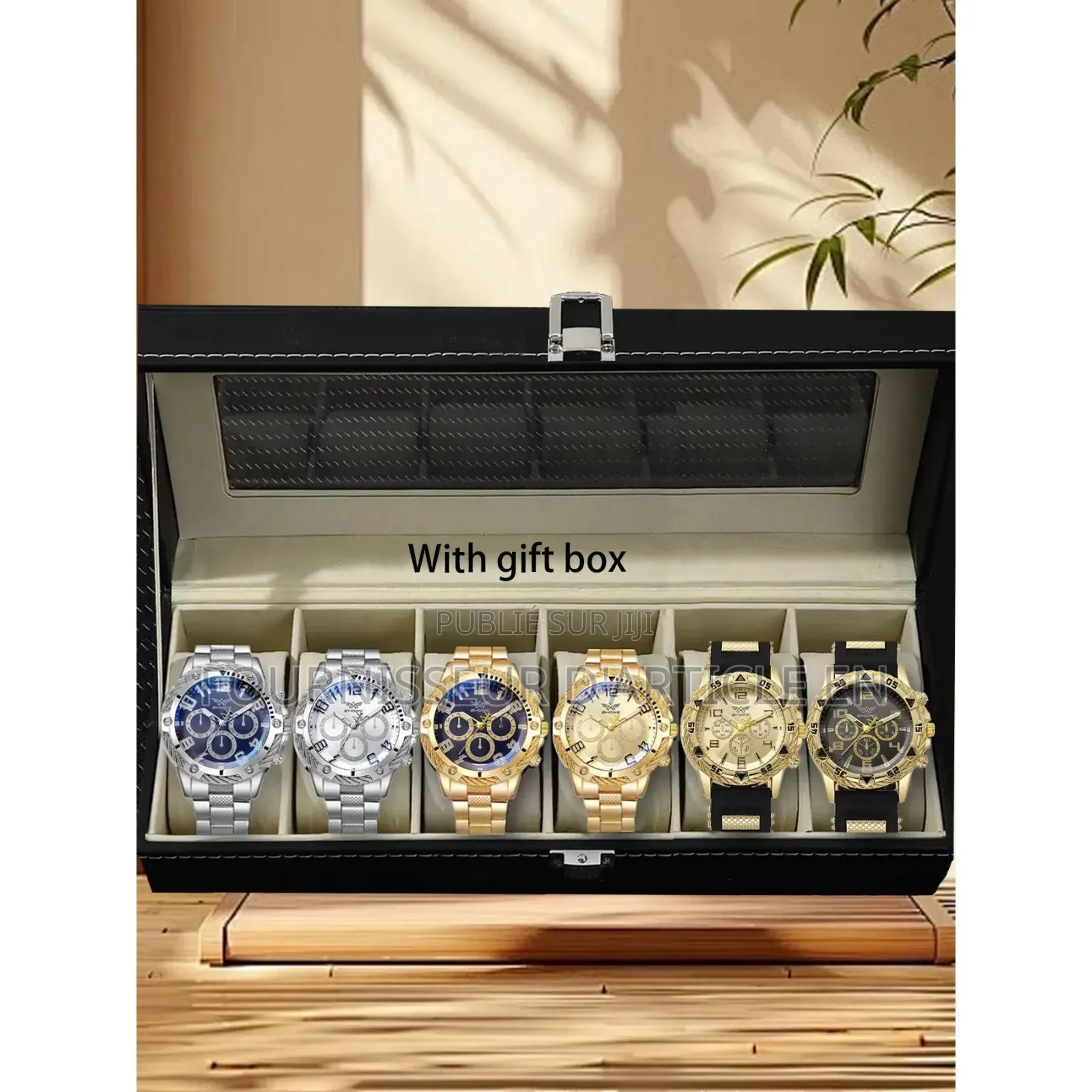Coffret De Six Montres, Montre De Soirée Tendance Pour Homme